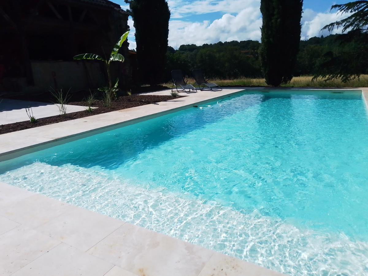 Gite Lot'Ivier Piscine Nature Lot Montayral Екстер'єр фото